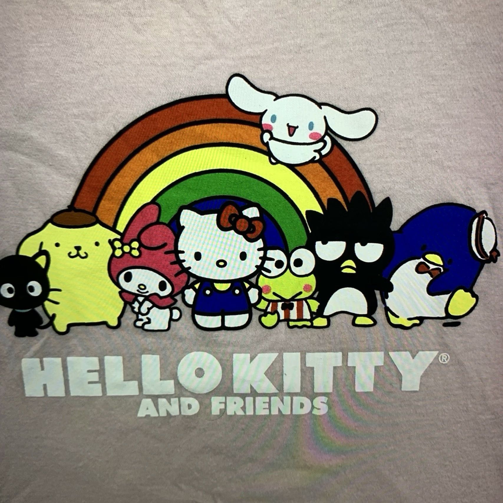 Vintage VINTAGE Hello Kitty T-Shirt Women 2XL Pink Graphic 80s 90s Retro Casual Size XXL / US 16-18 / IT 52-54 - 3 Thumbnail
