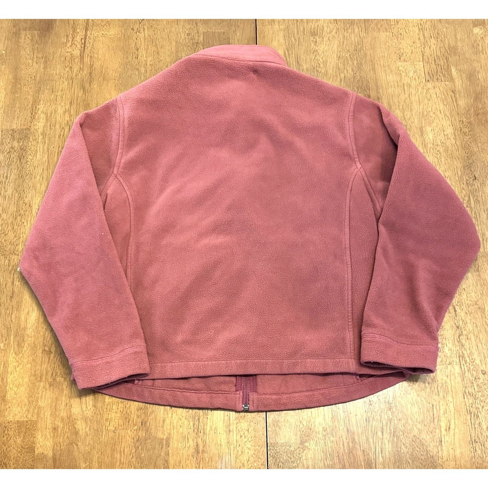 Vintage Woolrich Womens Full Zip Fleece Jacket Medium Red Size M / US 6-8 / IT 42-44 - 2 Thumbnail