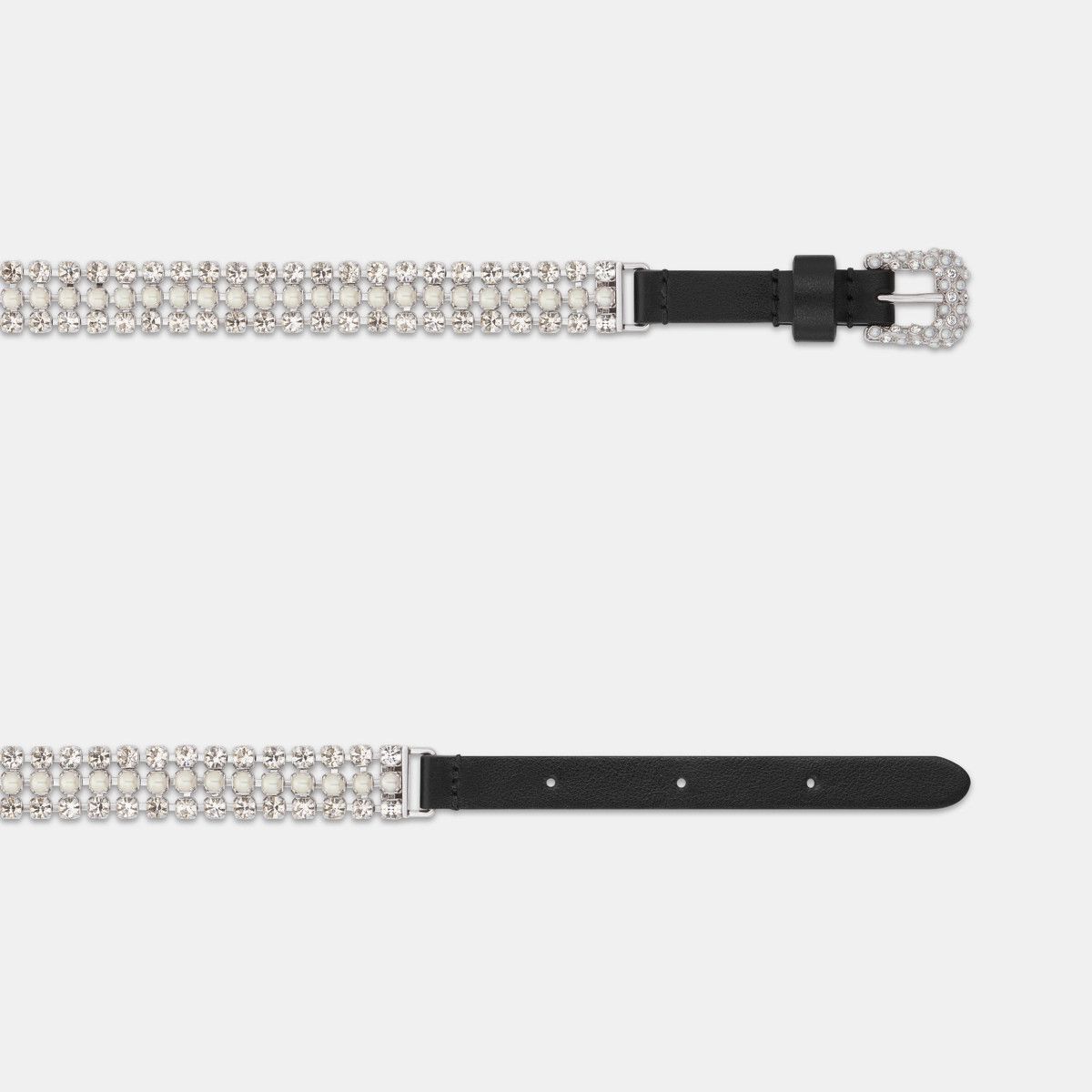 Dior o1bcso1str0126 Size:OS/Sparkle Belt in Black/Silver Size ONE SIZE - 3 Thumbnail