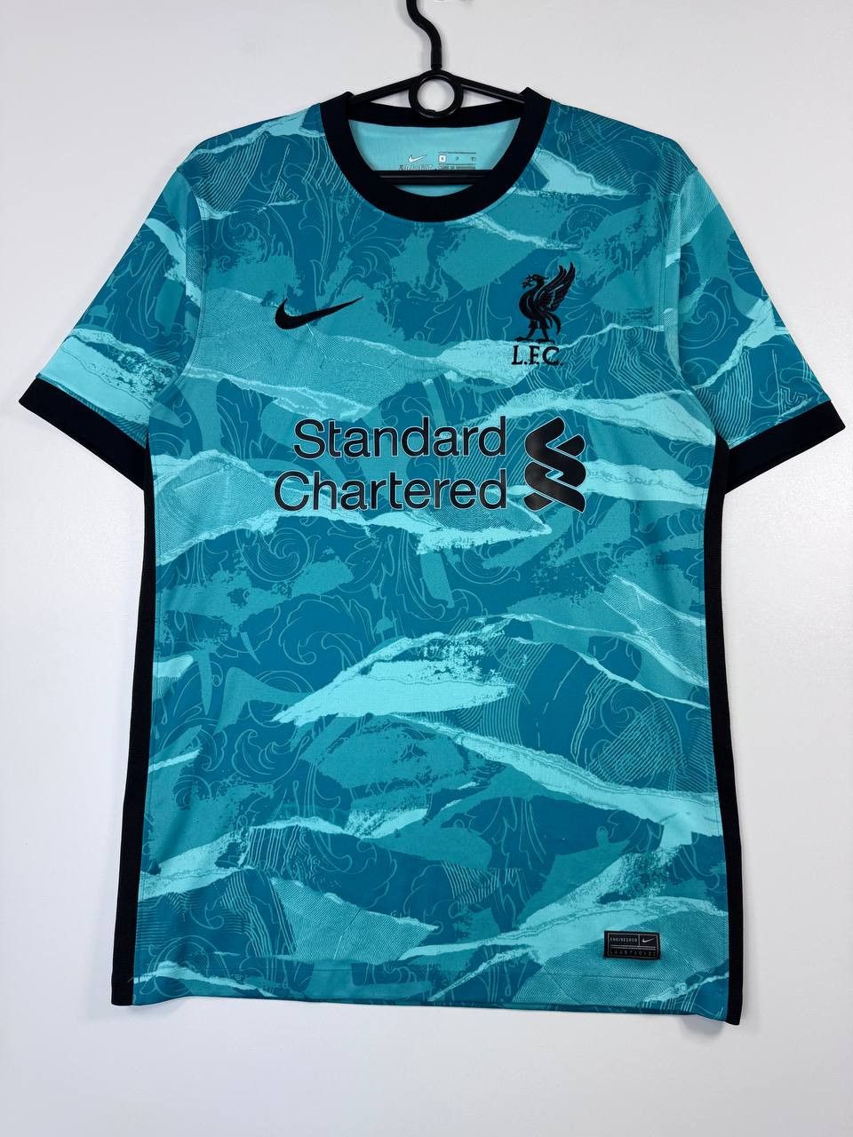 Nike Nike Liverpool FC 2020 2021 Away Shirt Jersey Mens Size S Size US S / EU 44-46 / 1 - 1 Thumbnail