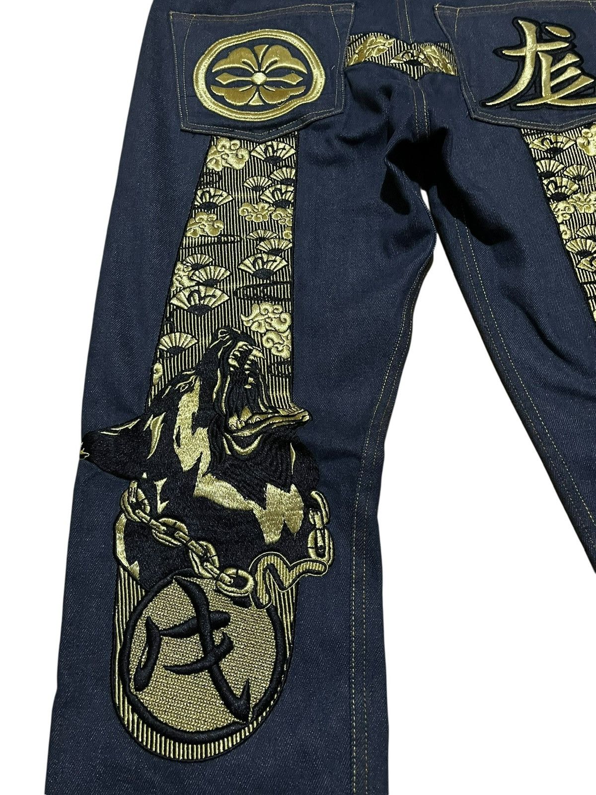 Evisu Evisu Daicock jeans Size US 31 - 4 Thumbnail