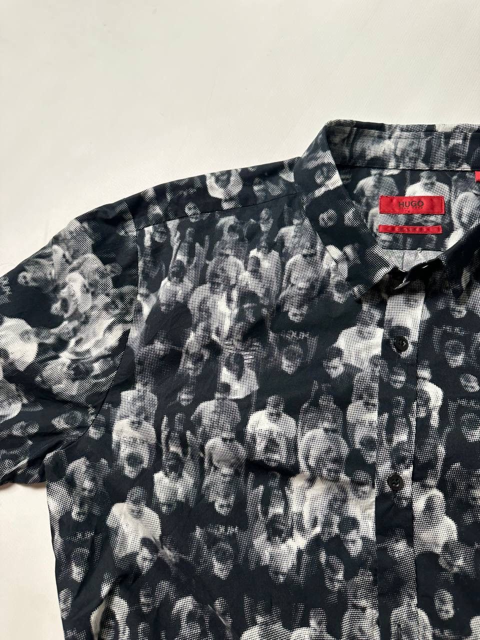 Hugo RRP 140$ Hugo CDG Style Ero3-W Printed Extra Slim Shirt Size US M / EU 48-50 / 2 - 5 Thumbnail
