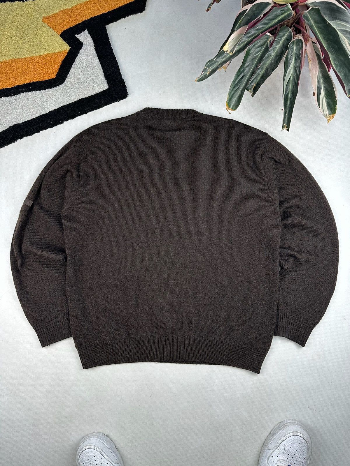 Japanese Brand × Vintage Vintage Coogi Style Boxy Knit Sweater M-L Size US L / EU 52-54 / 3 - 4 Thumbnail