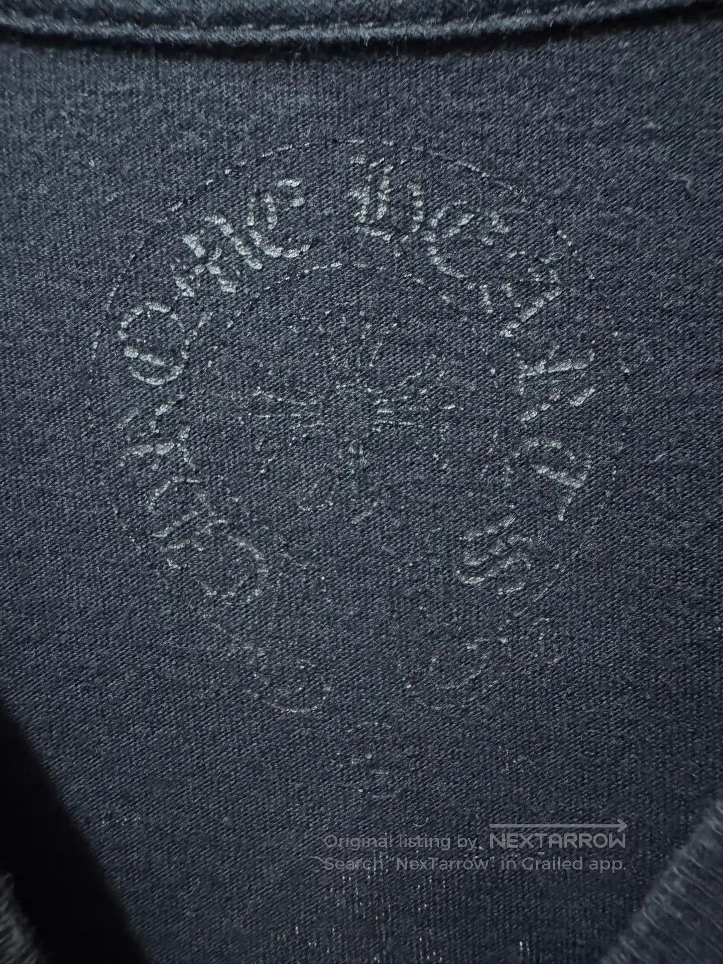 Chrome Hearts Black Short Sleeve T-Shirt with Pocket Logo. Size US L / EU 52-54 / 3 - 5 Thumbnail