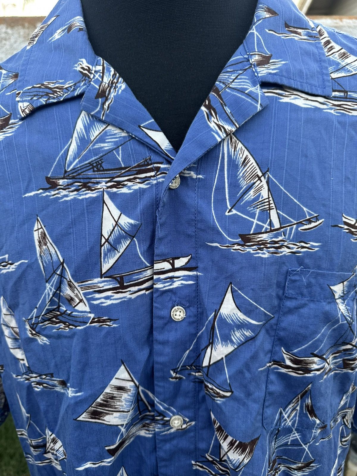 Reyn Spooner PreOwned Reyn Spooner Hawaiian Print Full Button Men's XXL Size US XXL / EU 58 / 5 - 3 Thumbnail