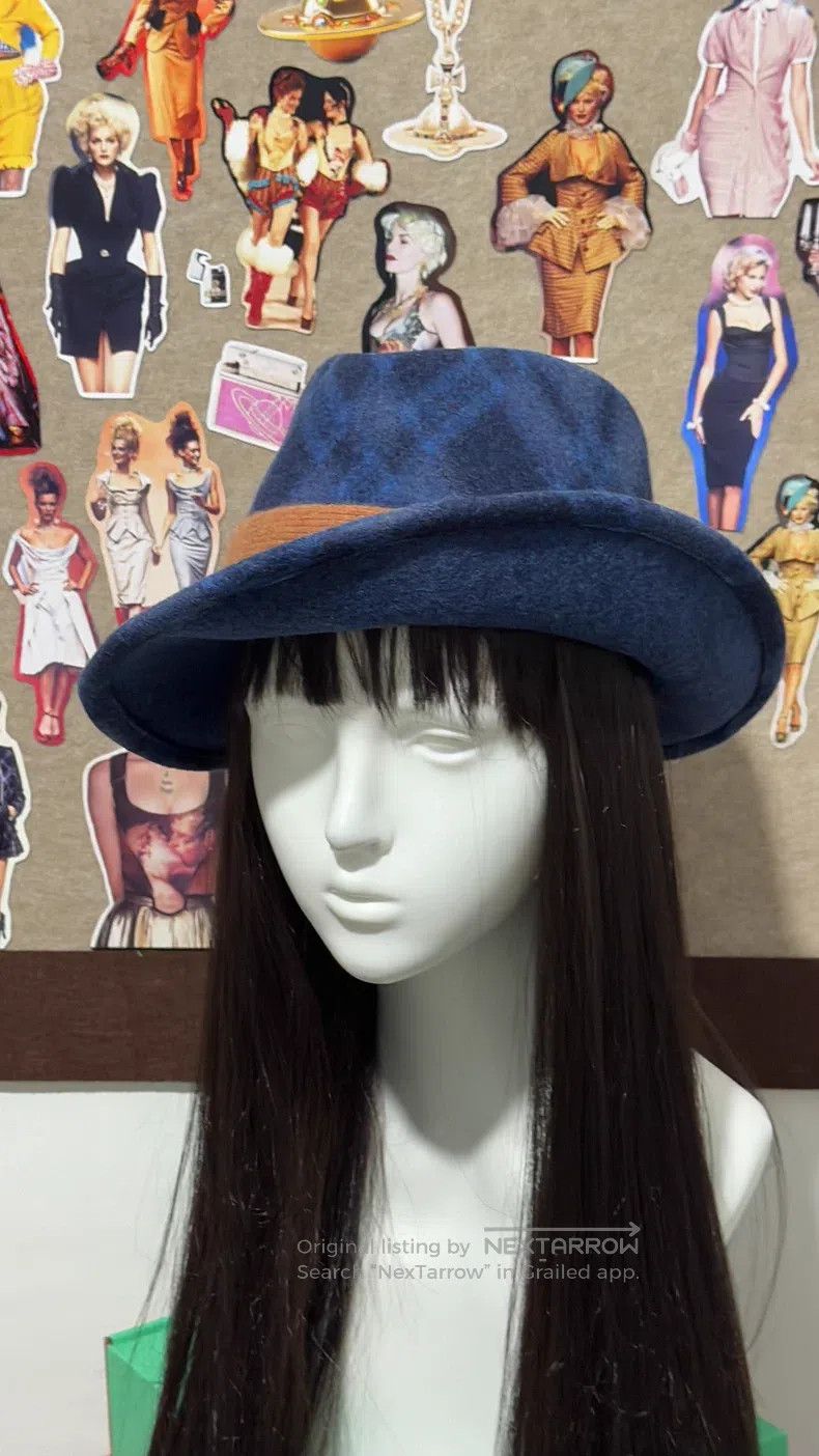 Vivienne Westwood Vivienne Westwood Blue Top Hat Size ONE SIZE - 7 Thumbnail