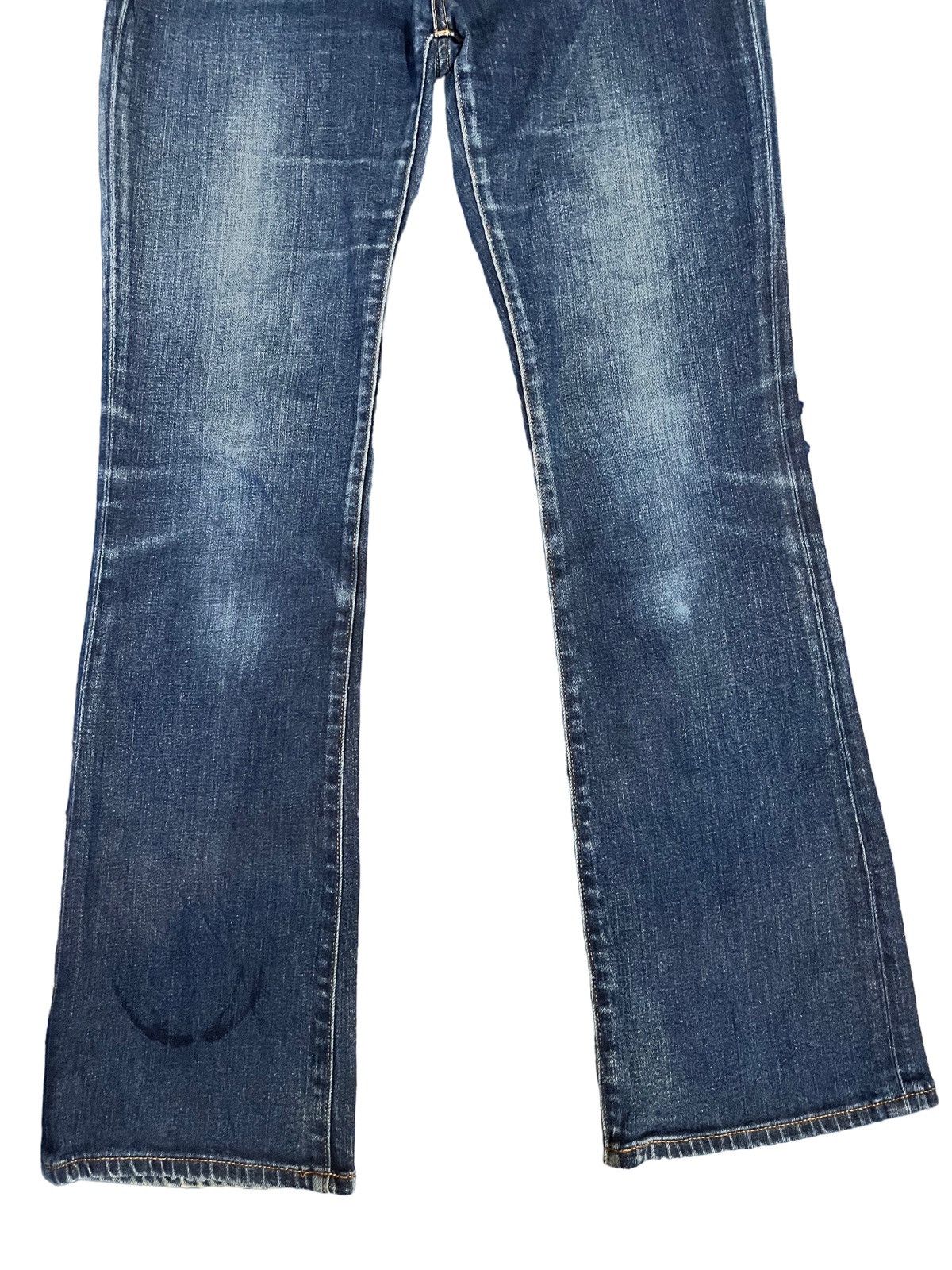 Japanese Brand × Vintage Back Number Flare Bootcut Jeans Size US 31 - 3 Thumbnail