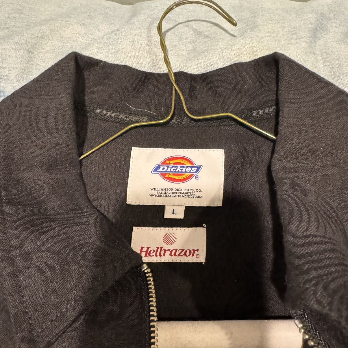 Hellrazor Hellrazor x Dickies Quarter Zip Work Shirt Size US L / EU 52-54 / 3 - 4 Thumbnail