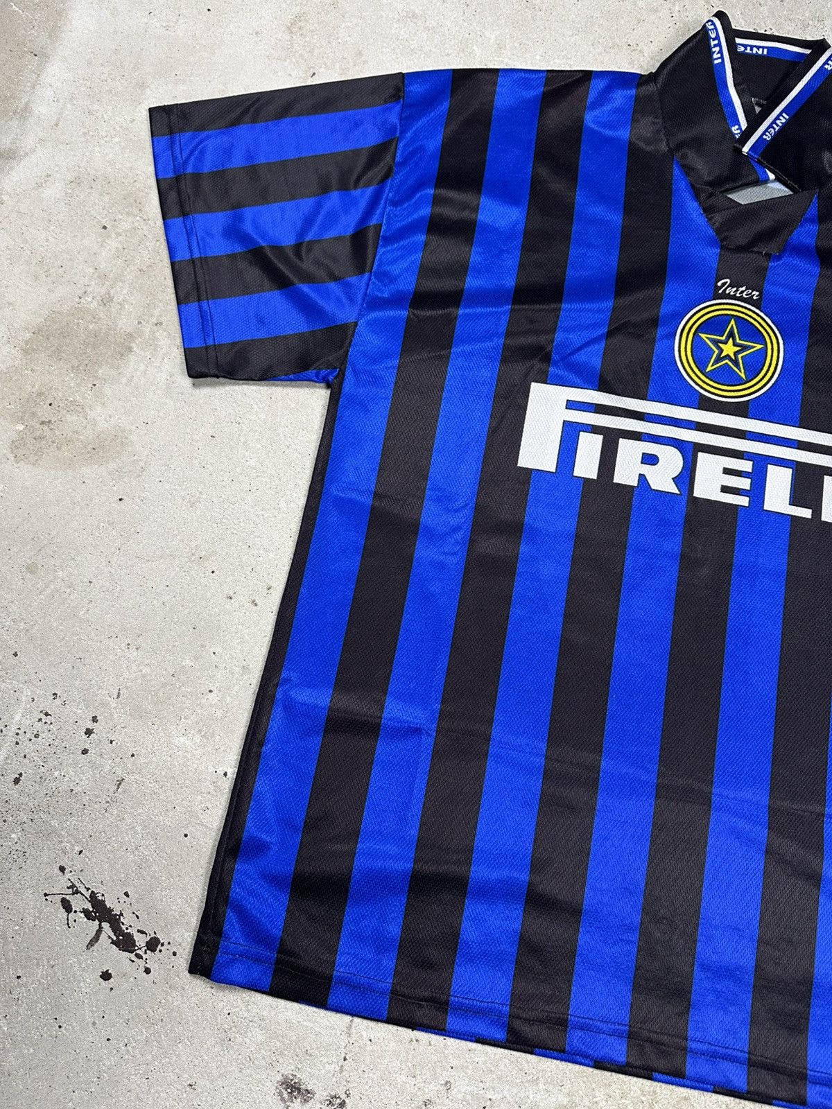 Other Vintage 1997/1998 Inter Milan Ronaldo Nazario Home Jersey Size US XL / EU 56 / 4 - 9 Thumbnail