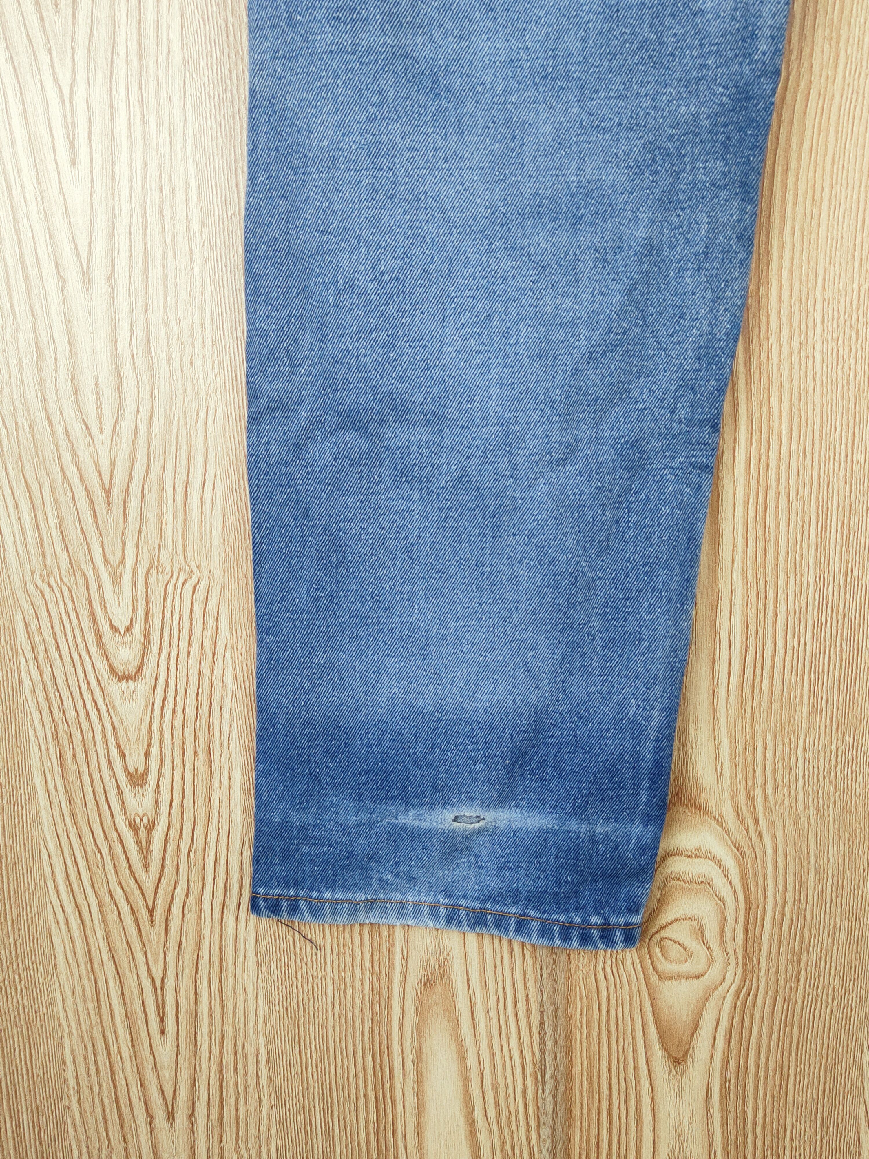 Japanese Brand Garam Debutant Blue Distressed Ripped Jeans #W945 Size US 32 / EU 48 - 9 Thumbnail