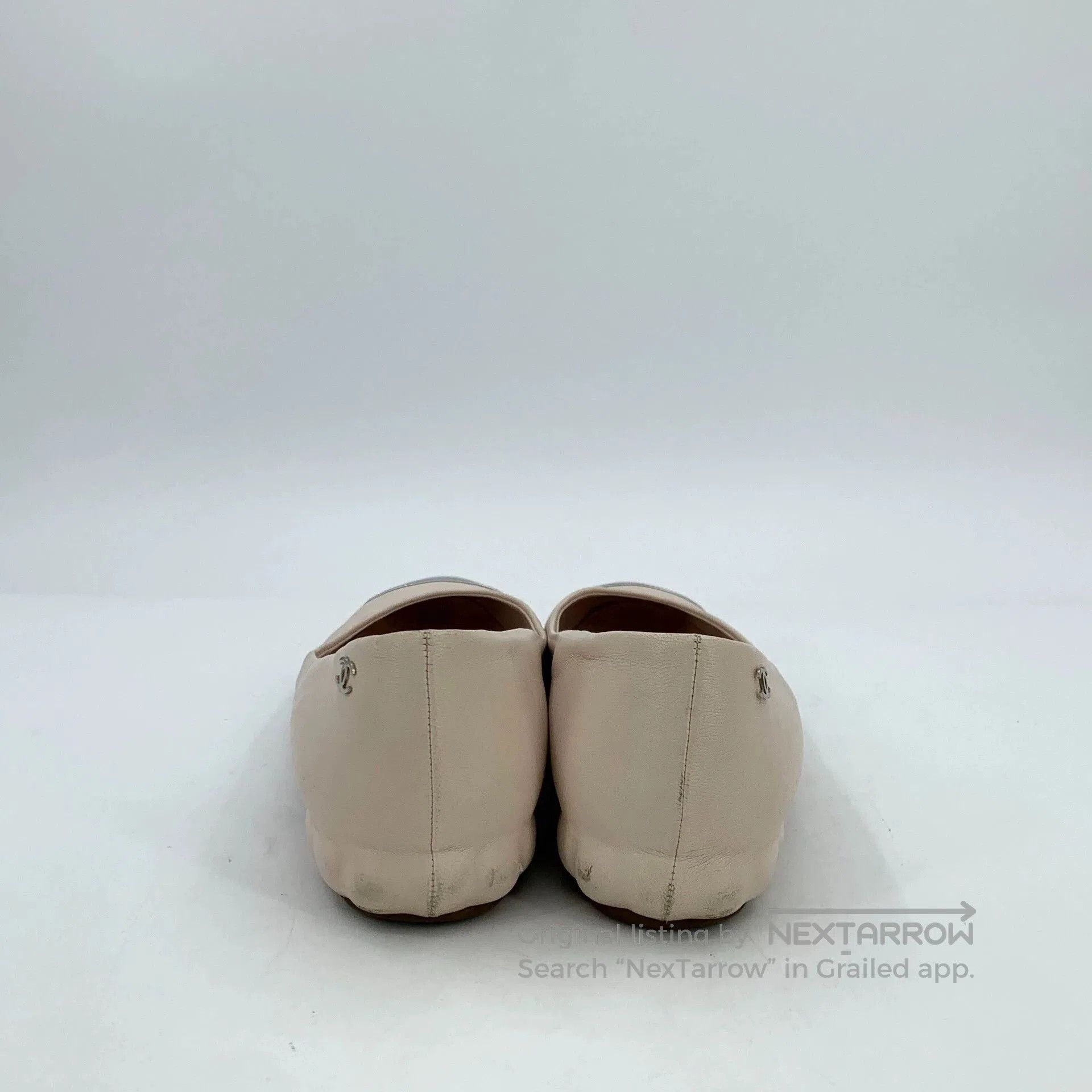 Chanel Chanel Colorblock Logo Round-Toe Flats. Size US 7.5 / EU 40-41 - 4 Thumbnail