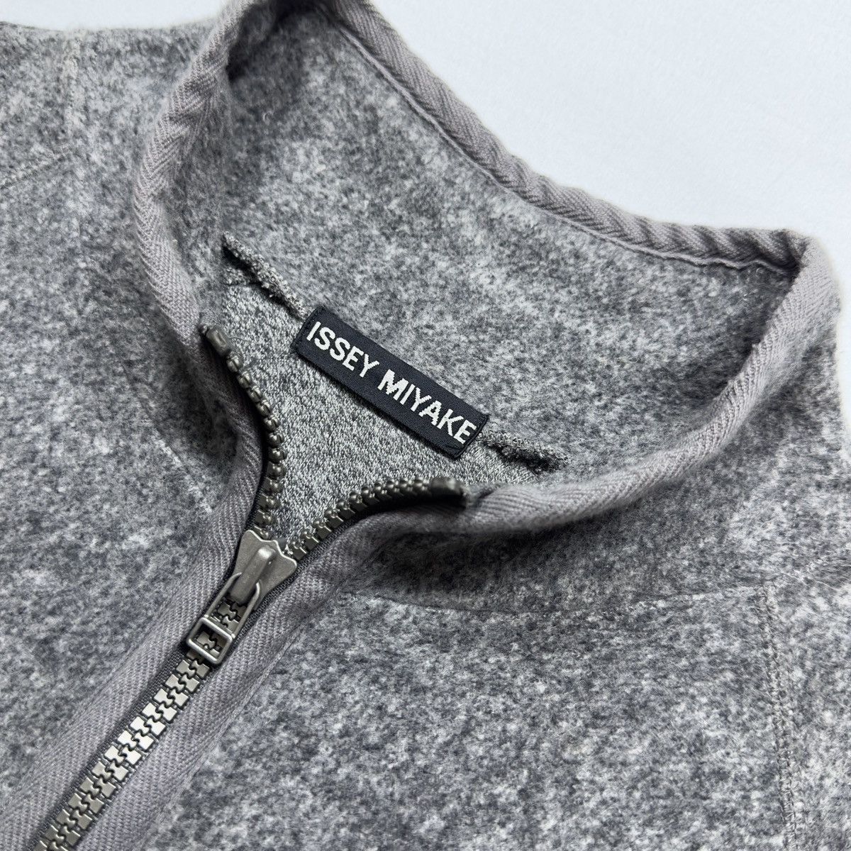 Issey Miyake Issey Miyake - Fleece Half Zip Anorak Jacket Size US M / EU 48-50 / 2 - 6 Thumbnail