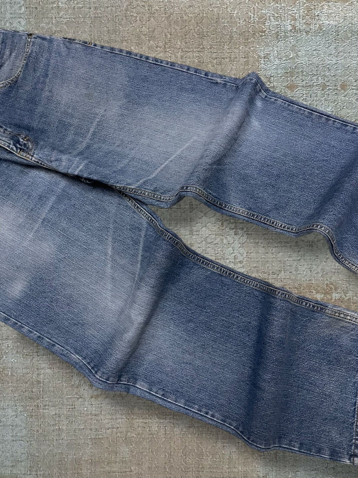 Sessions Vintage 1990s Designer Sessions Streetwear Baggy Denim Style Size US 34 / EU 50 - 6 Thumbnail