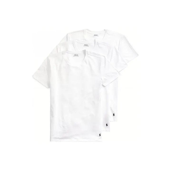 Polo Ralph Lauren Polo Ralph Lauren Men's 3-Pack Logo Embroidered SS Tees Size US L / EU 52-54 / 3 - 1 Thumbnail