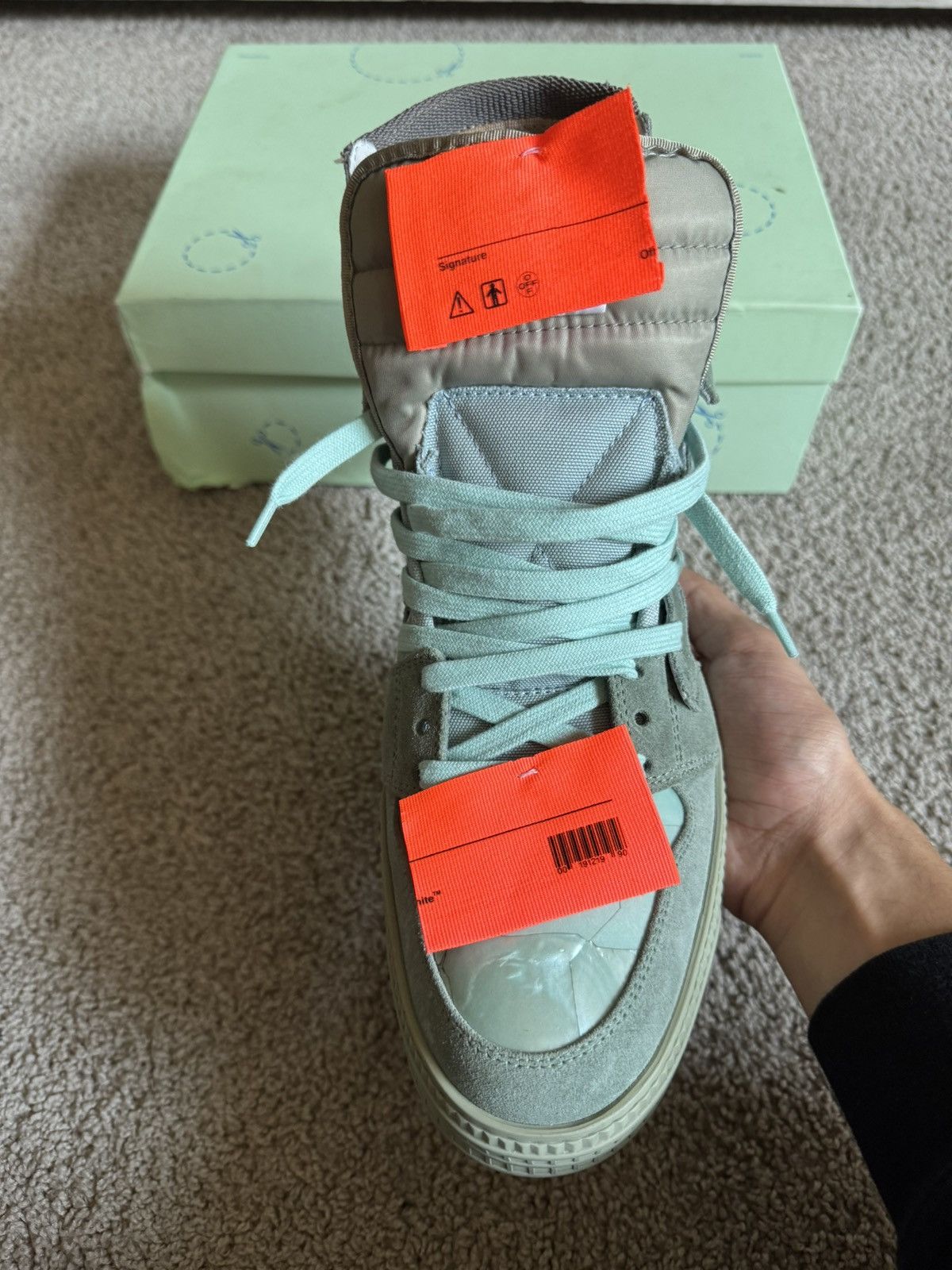 Designer × Off-White Off-White Off-Court High ‘Mint Green’ Size 12 Size US 12 / EU 45 - 13 Thumbnail