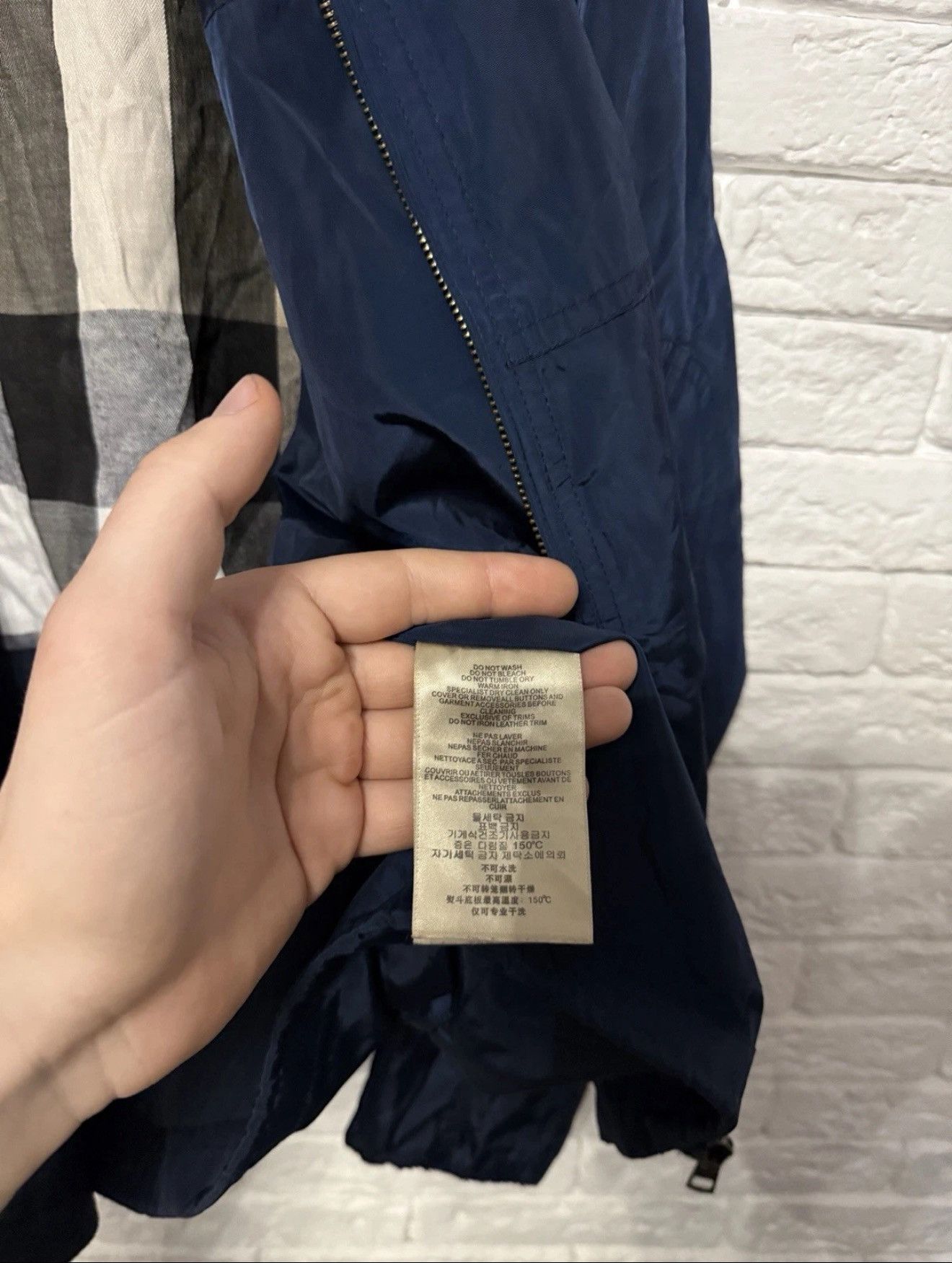 Burberry Burberry Brit Nylon Jacket Hooded Nova Check Sz XXL Size US XXL / EU 58 / 5 - 10 Thumbnail