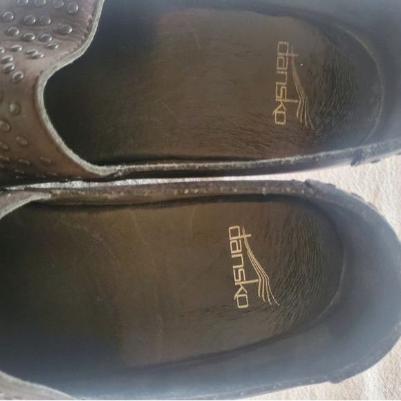 Dansko Dansko Mavis Black Rivetted Sz. 38 (7.5-8) Clogs Mules Size US 7.5 / IT 37.5 - 11 Thumbnail