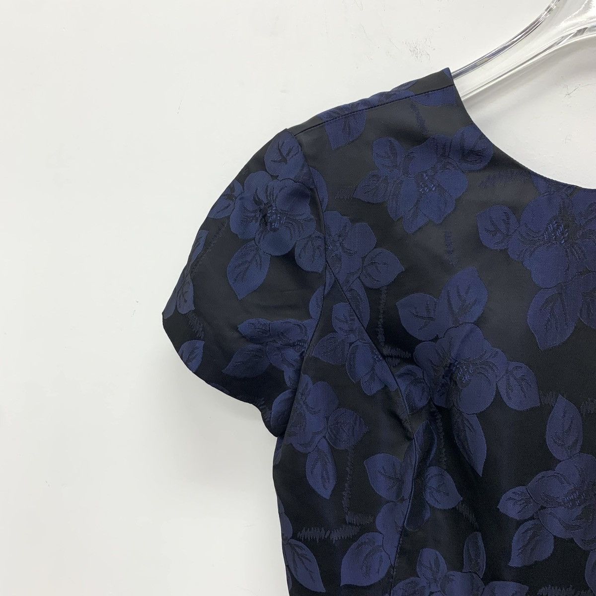 Dior Christian Dior Floral Print Short Sleeve Dress K26WX Size XS / US 0-2 / IT 36-38 - 3 Thumbnail
