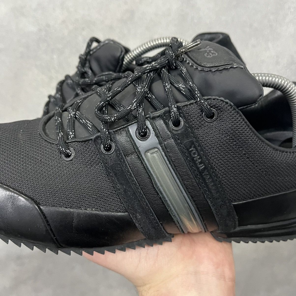 Y-3 Y-3 sneakers Black Size 8.5 Size US 8.5 / EU 41-42 - 4 Thumbnail