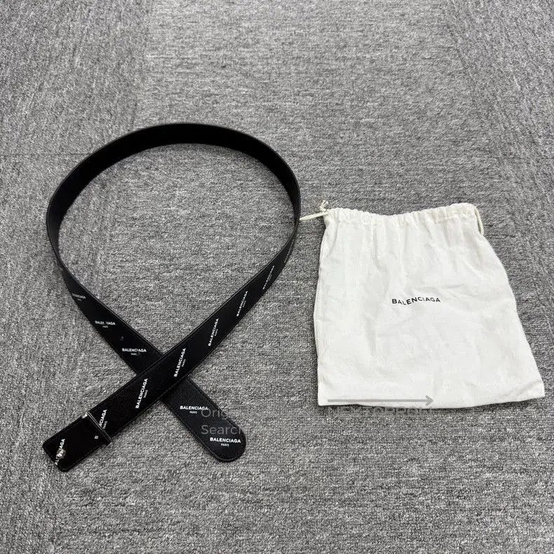 Balenciaga Balenciaga Printed Belt with Logo. Size ONE SIZE - 2 Thumbnail