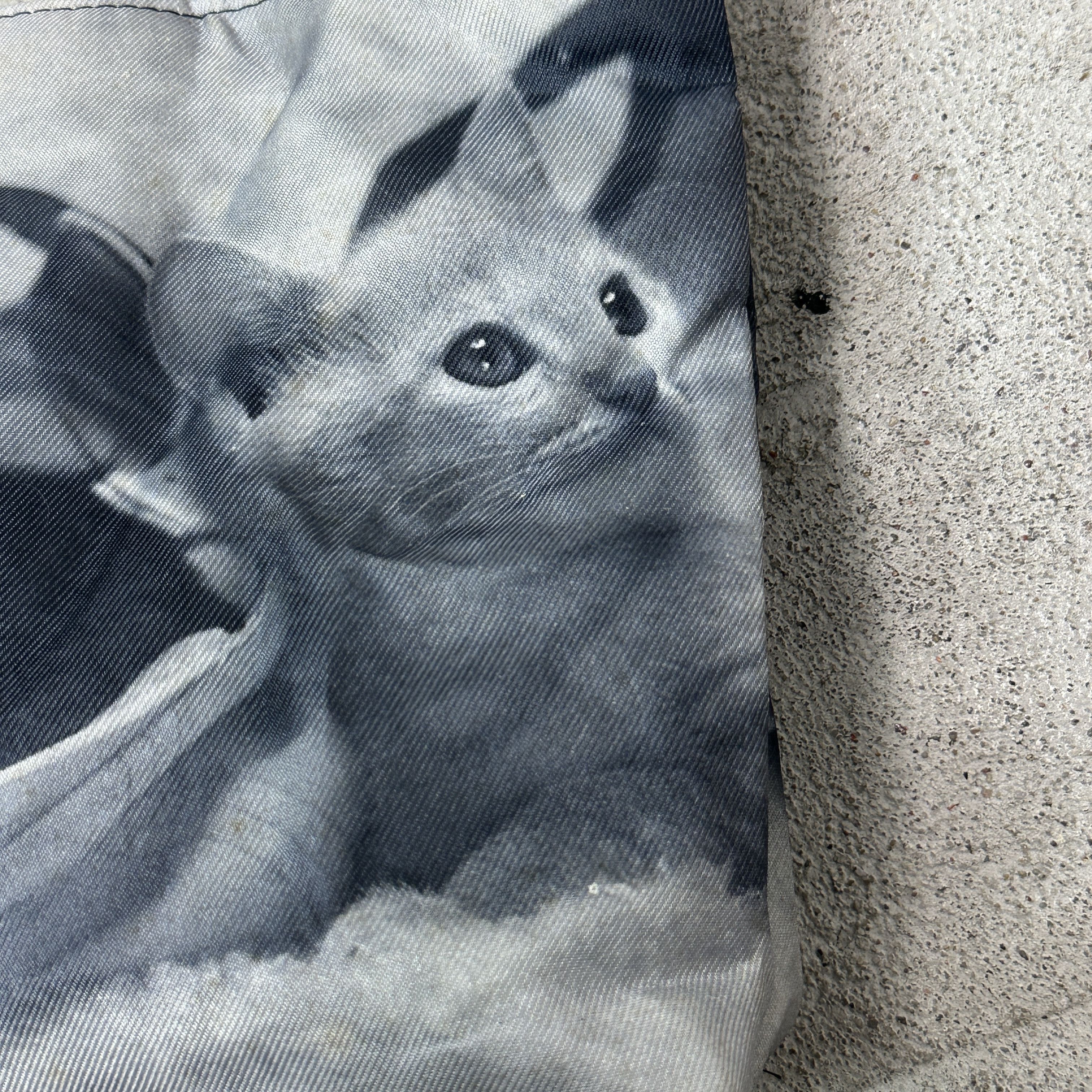 Vintage Vintage Avant Garde Kitten Cat Print Shouder Bag Y2K Size ONE SIZE - 3 Thumbnail