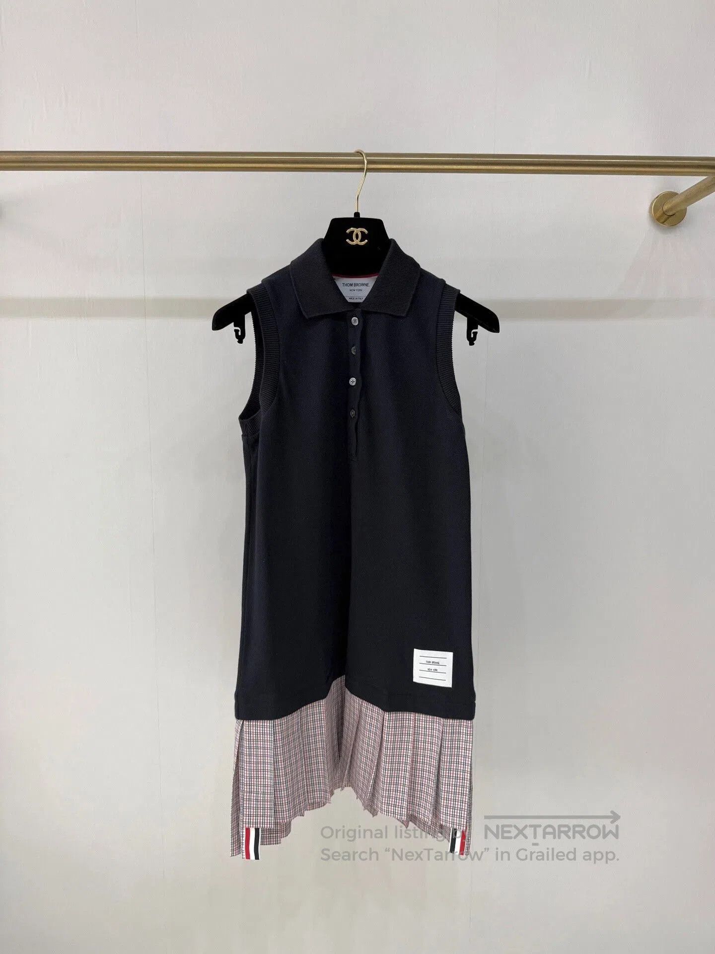 Thom Browne thom browne sleeveless polo dress 24fw. Size S / US 4 / IT 40 - 1 Thumbnail