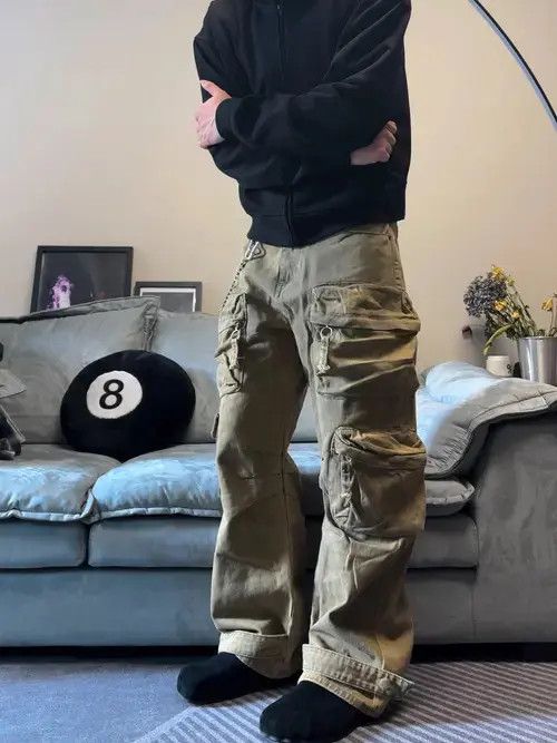 Jean Hirayama x Rieko Multi Pocket Cargo Jeans Size US 30 / EU 46 - 3 Thumbnail