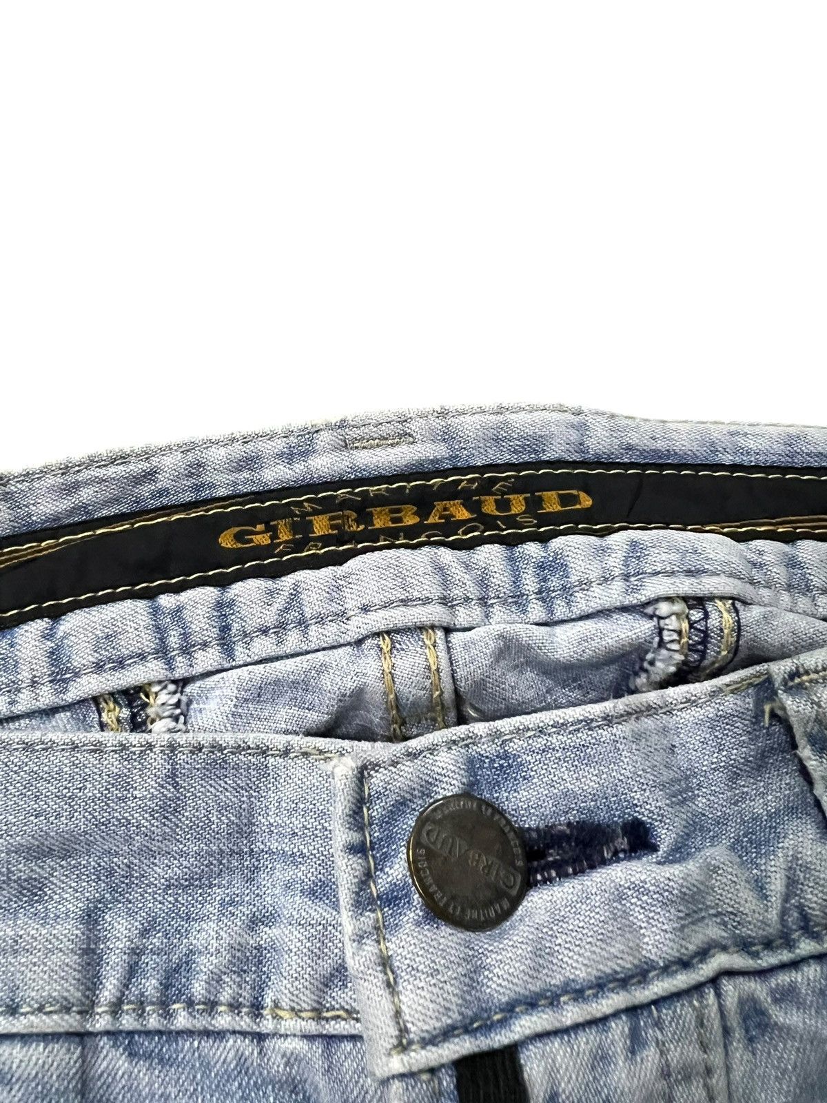 Marithe + Francois Girbaud 80’s Marithe Francois Girbaud Faded Distressed Jean Rare Size US 30 / EU 46 - 9 Thumbnail