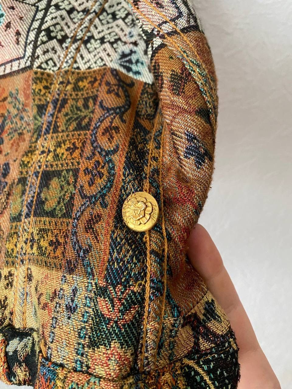 Kenzo 80s Kenzo Jeans Jungle Women Tapestry Vest Archive Fashion Size S / US 4 / IT 40 - 13 Thumbnail