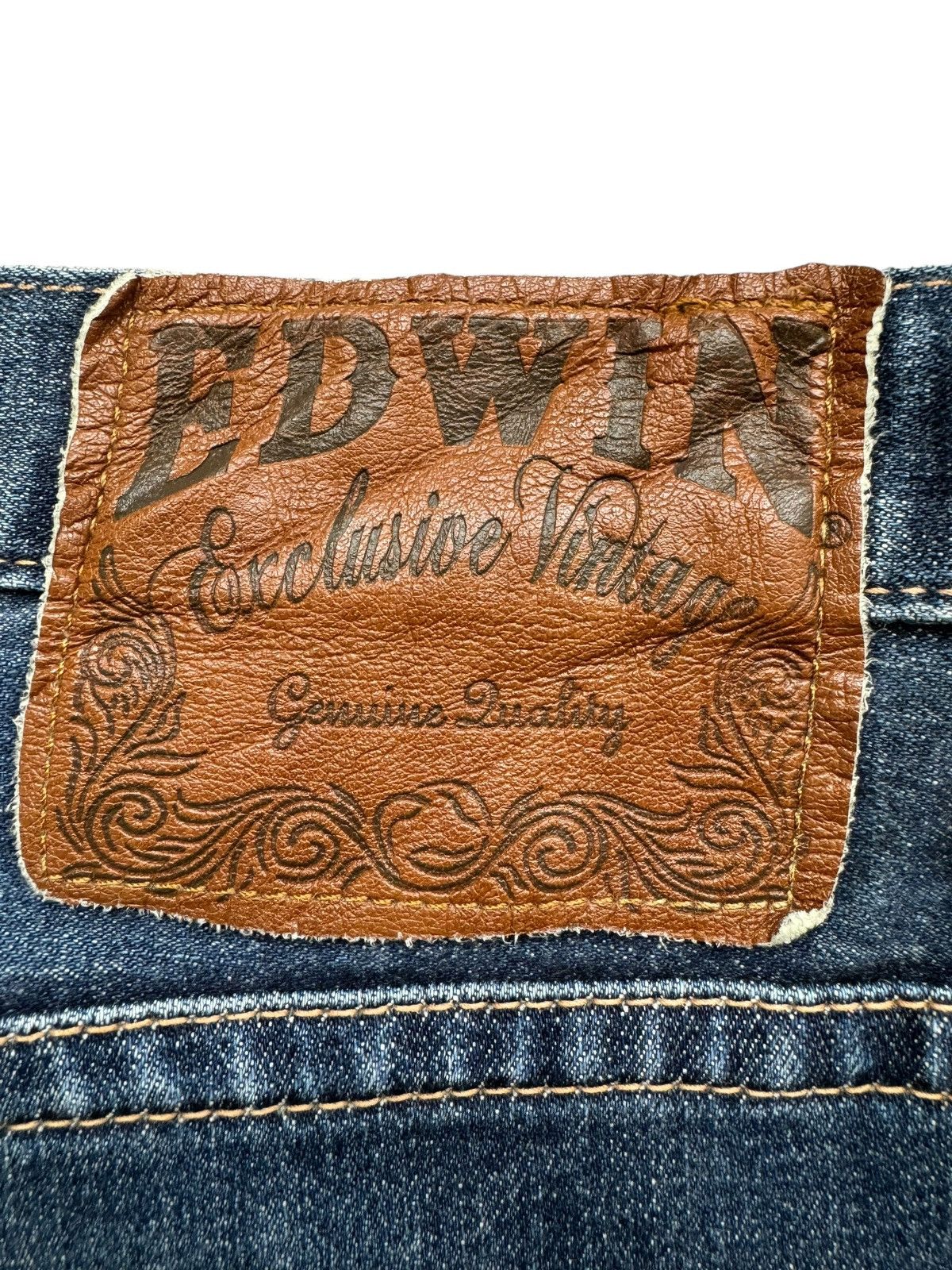 Edwin Edwin Exclusive Vtg Distressed Denim Jeans Size US 38 / EU 54 - 8 Thumbnail