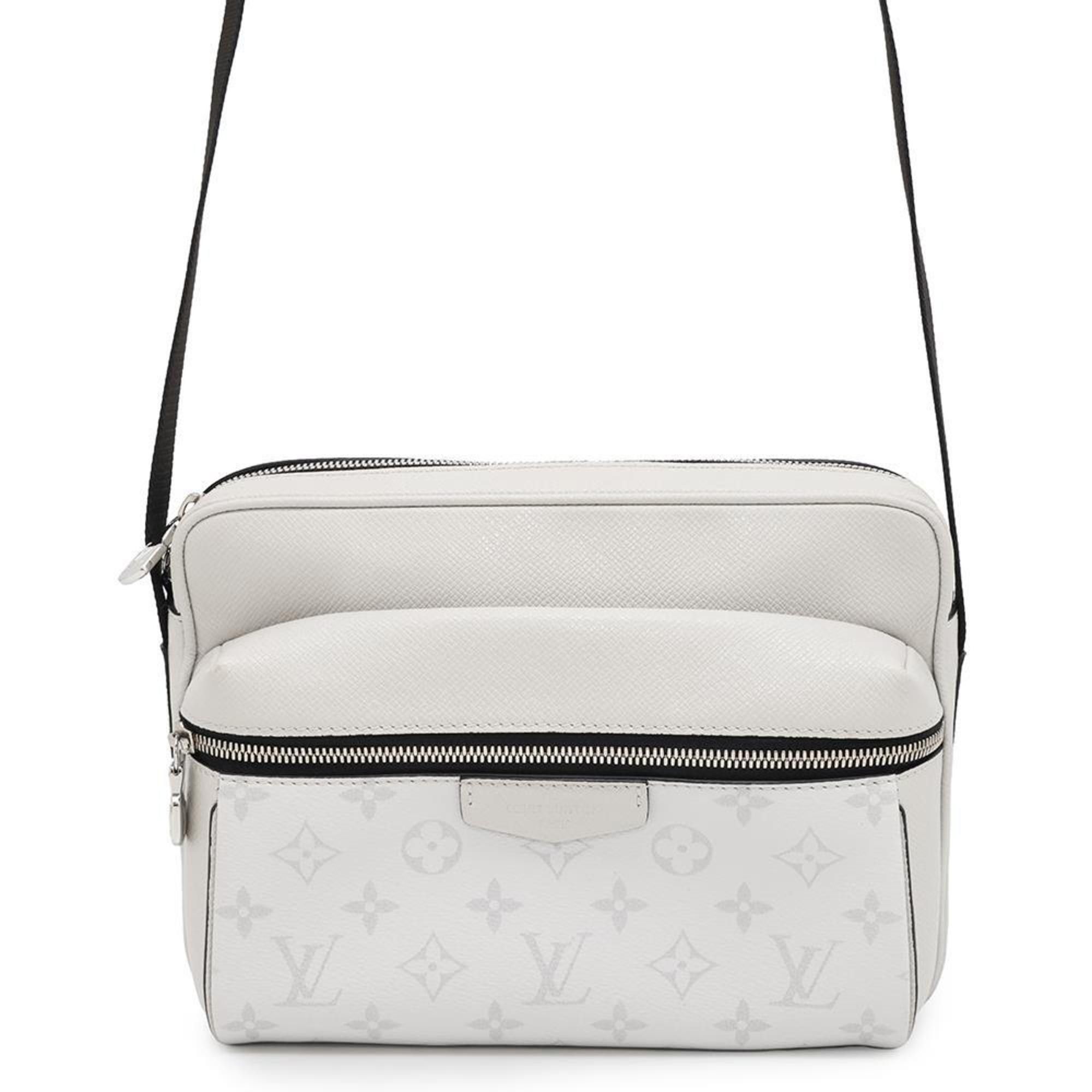 Louis Vuitton Shoulder Bag Monogram Taiga Outdoor M30873 Louis Vuitton White Rama, Women's