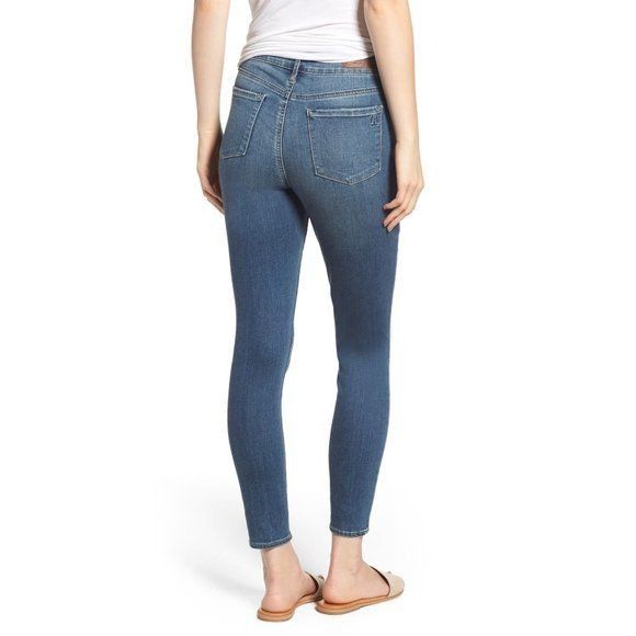 Other Articles Of Society High Rise Crop Skinny Jeans Size 25" / US 0 / IT 36 - 4 Thumbnail
