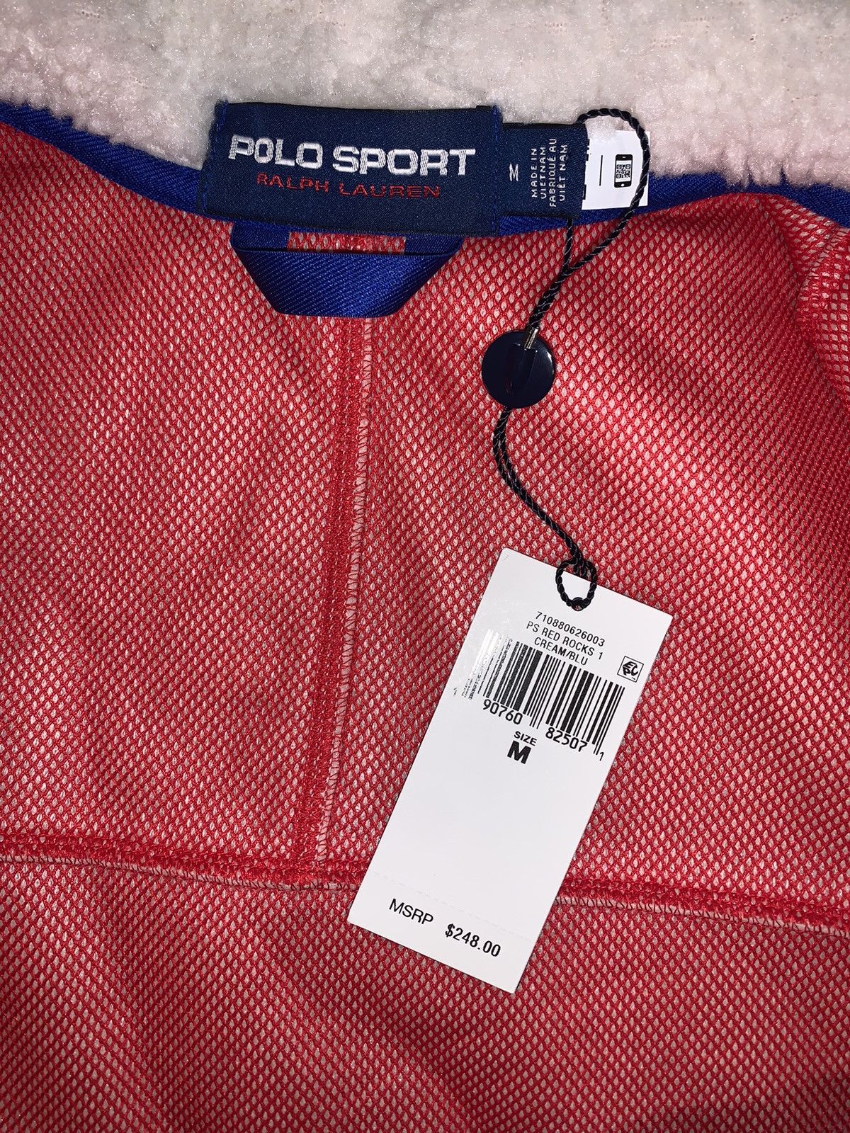 Polo Ralph Lauren Polo Sport Ralph Lauren jacket ps red rocks cream Size US M / EU 48-50 / 2 - 5 Thumbnail