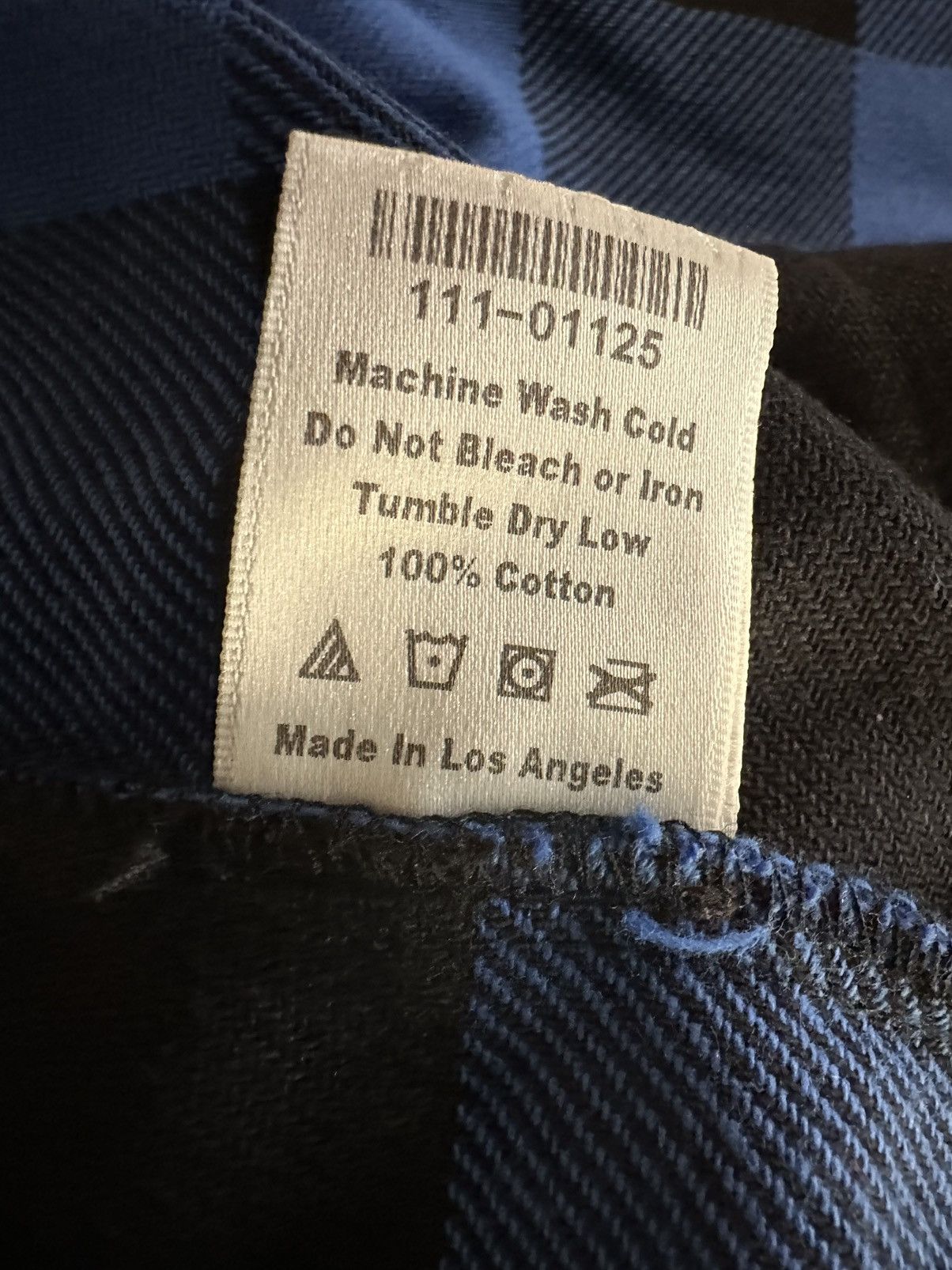 Sp5der SP5DER Blue 5 Flannel Shirt Size US M / EU 48-50 / 2 - 6 Thumbnail