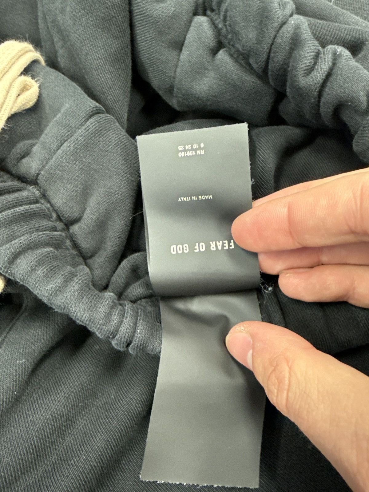 Fear of God × Saint Michael Saint Michael x fear of god logo sweatpants 3 extra large Size US 36 / EU 52 - 4 Thumbnail
