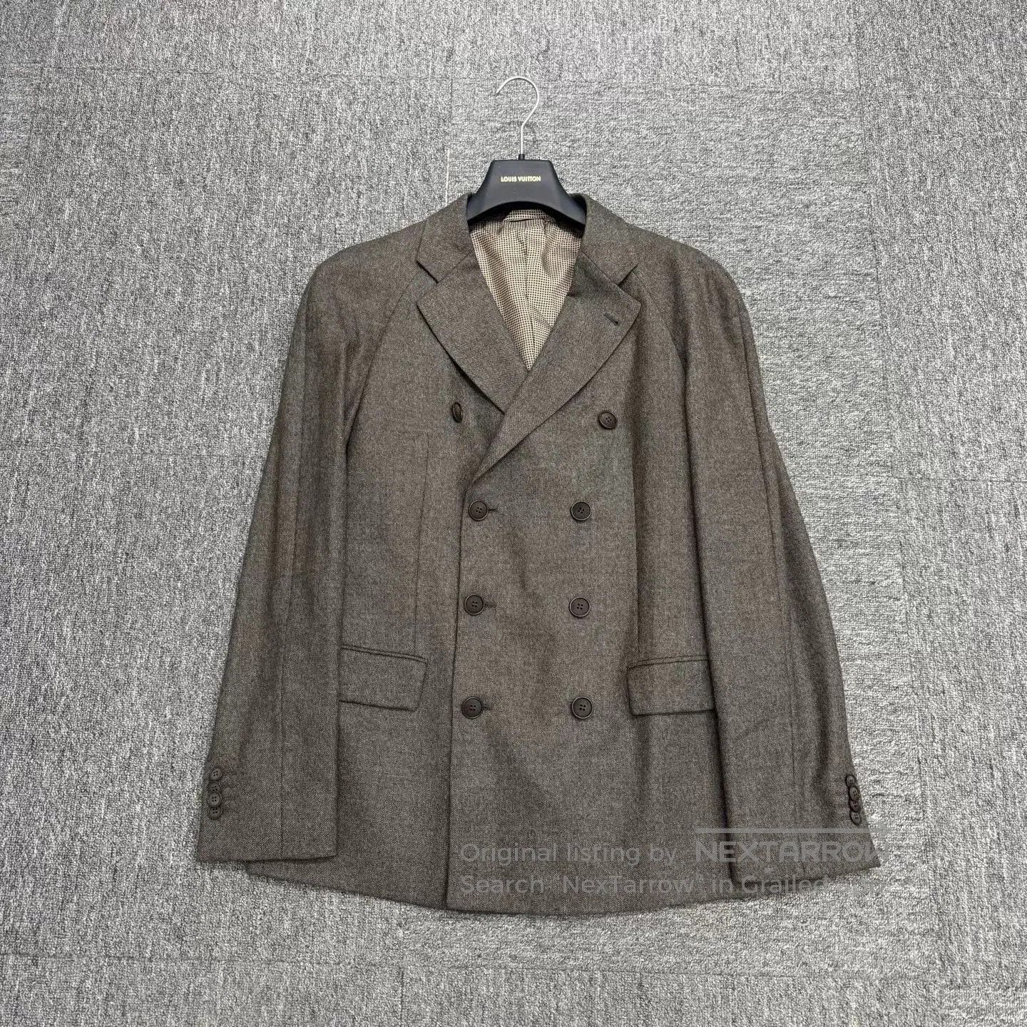 Giorgio Armani Giorgio Armani Double-Breasted Wool Coat. Size US M / EU 48-50 / 2 - 1 Thumbnail