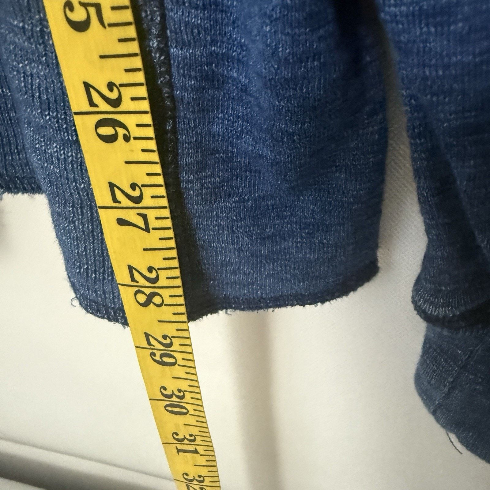 Lucky Brand Lucky Brand Lived In Henley Blue Pullover Thermal Shirt Size US L / EU 52-54 / 3 - 5 Thumbnail