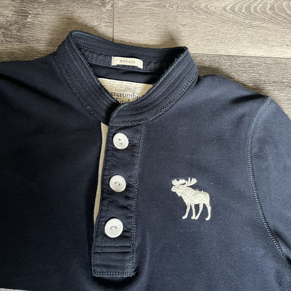 Abercrombie & Fitch 3F ÆYSER eau de source Muscle Fit Buttoned Longsleeve Shirt Size US M / EU 48-50 / 2 - 3 Thumbnail