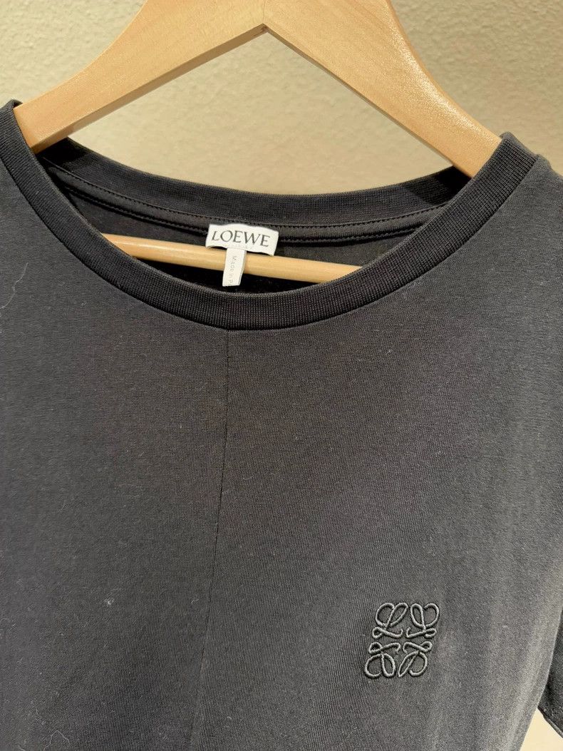 Loewe LOEWE Classic Logo embroidered irregular short sleeve T-sh Size S / US 4 / IT 40 - 3 Thumbnail