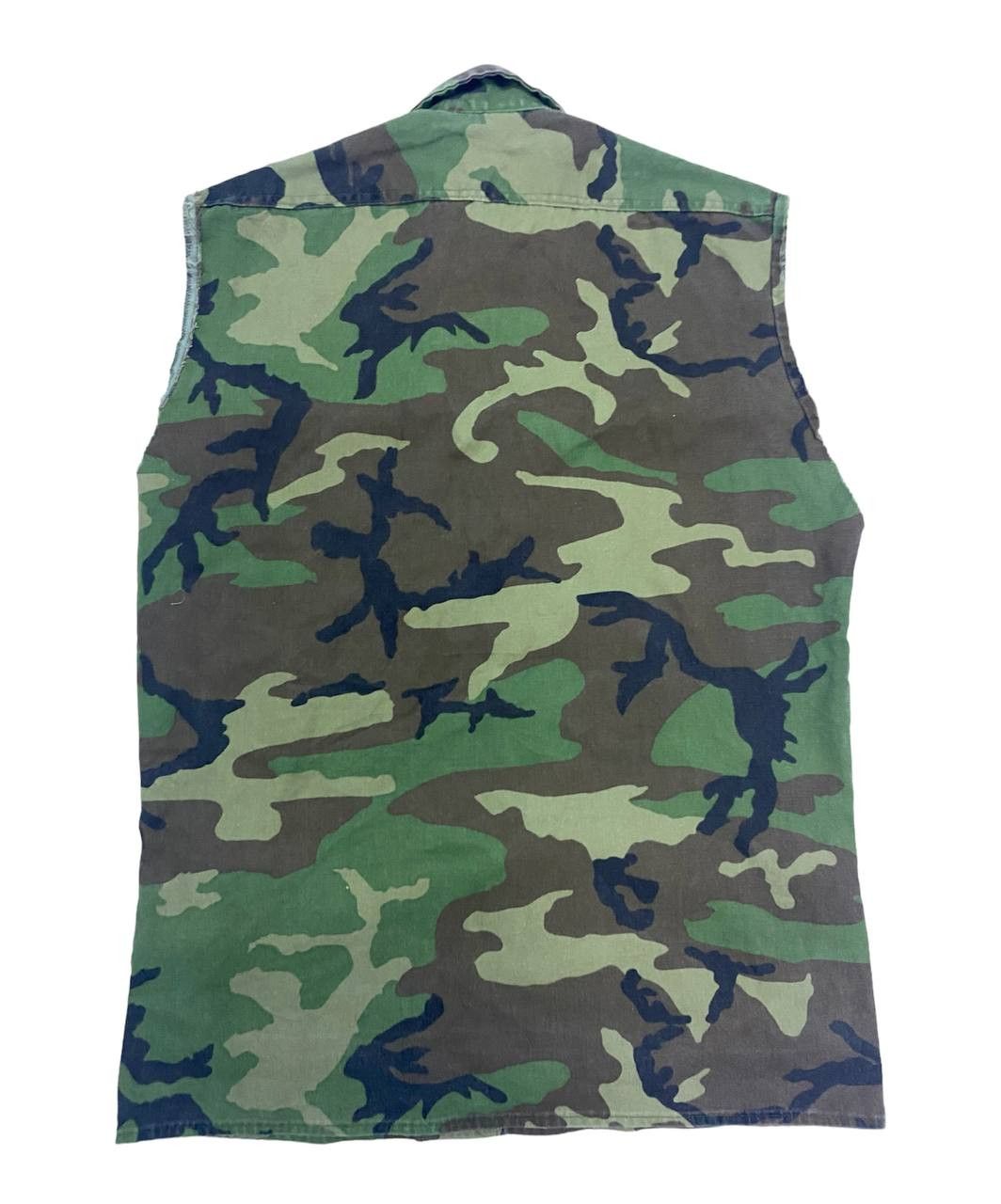 Vintage VINTAGE USA ARMY Sleeveless (Z12) Size US M / EU 48-50 / 2 - 2 Thumbnail