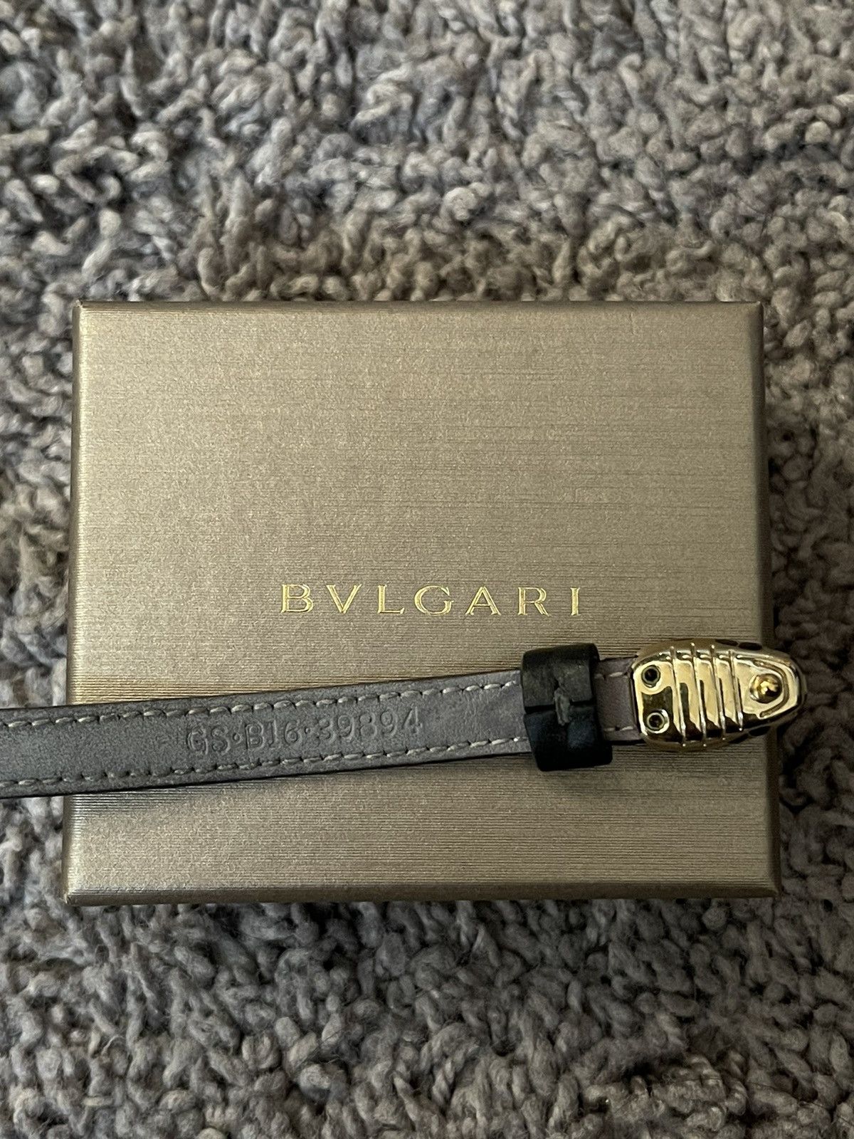 Bvlgari Bvlgari Leather Serpent Bracelet Size ONE SIZE - 3 Thumbnail