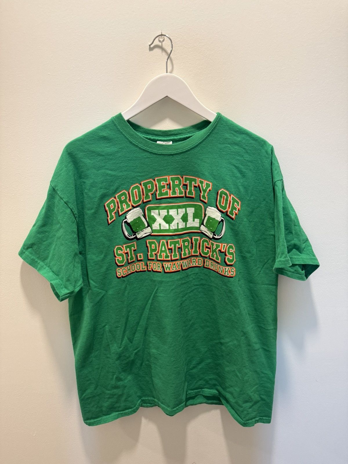 Vintage VTG ST PATRICKS WAYWARD DRUNKS TEE Size US XL / EU 56 / 4 - 1 Thumbnail