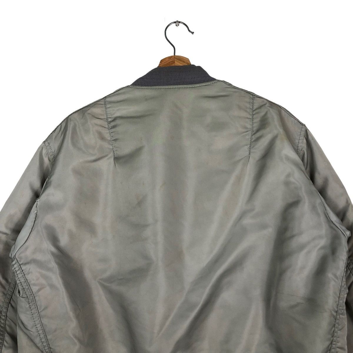 Vintage 🔥VINTAGE REVERSIBLE MA-1 BOMBER JACKET ALPHA INDUSTRIES Size US M / EU 48-50 / 2 - 9 Thumbnail