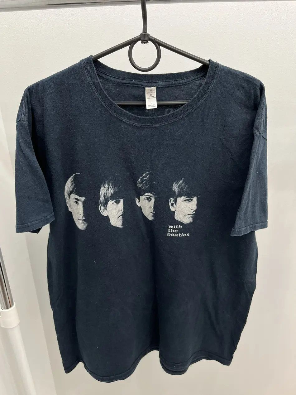 Apple Vintage 2009 With The Beatles All Face Band Tee Merch Size US L / EU 52-54 / 3 - 1 Thumbnail