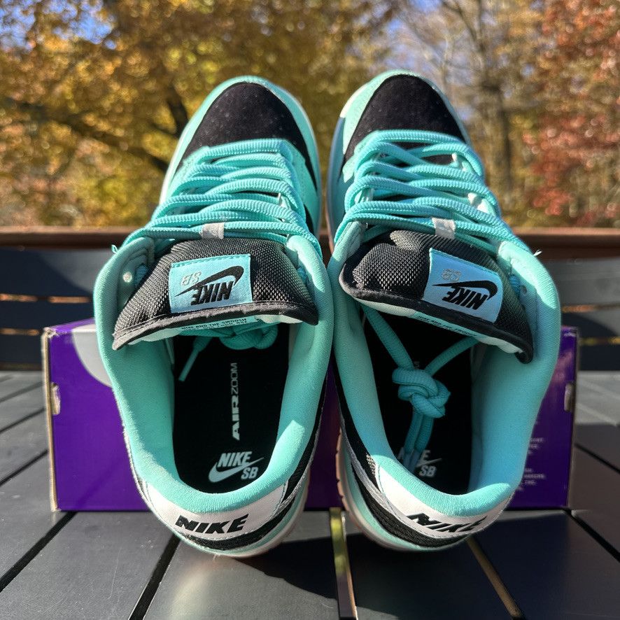 Nike Nike SB Dunk Custom Tiffany Suede - Teal/Black - Size 10 Size US 10 / EU 43 - 7 Thumbnail