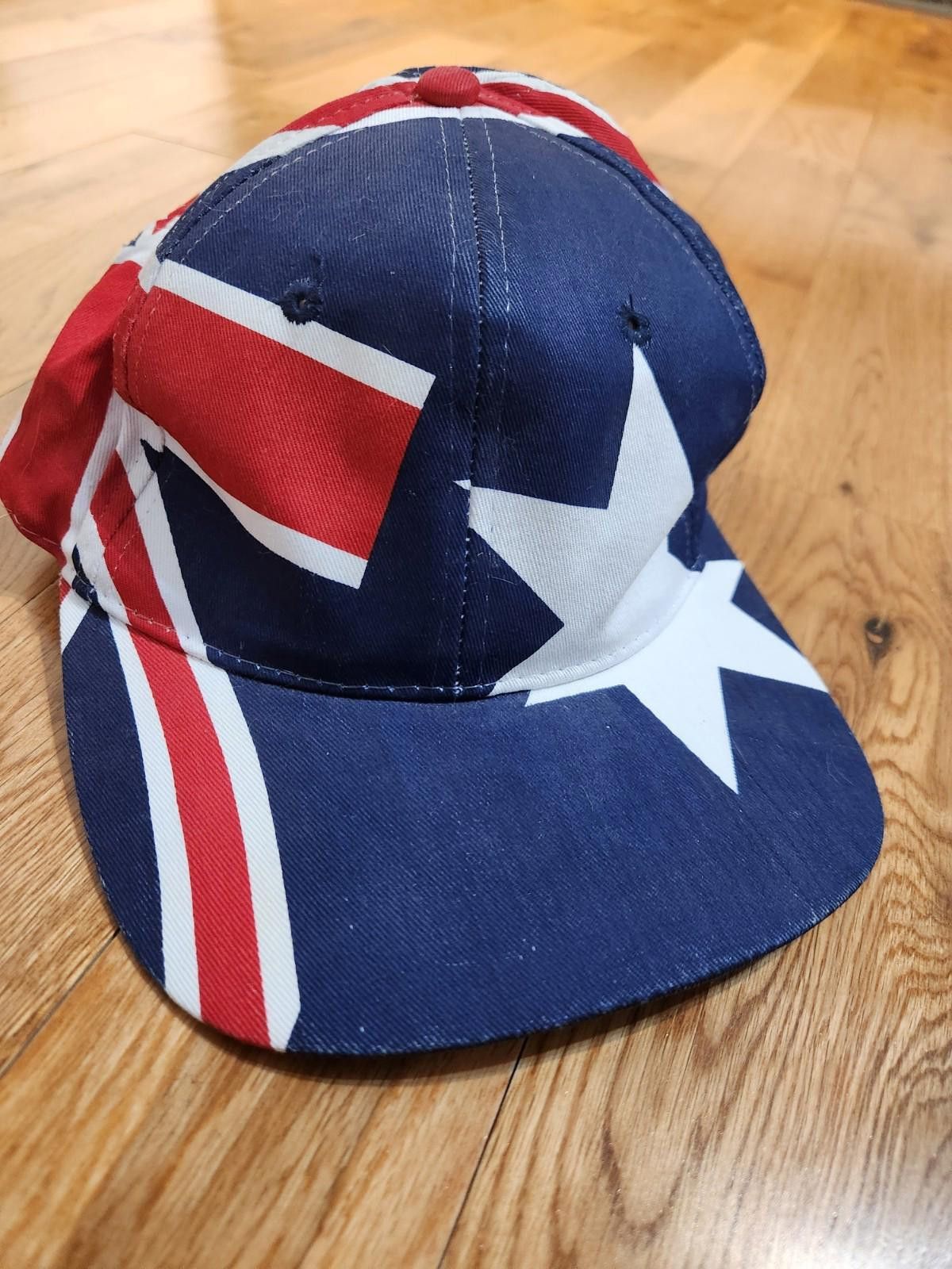 Hanes Australia Hat Cap SnapBack Big Logo Star Flag 1996 Olympics Size ONE SIZE - 1 Thumbnail
