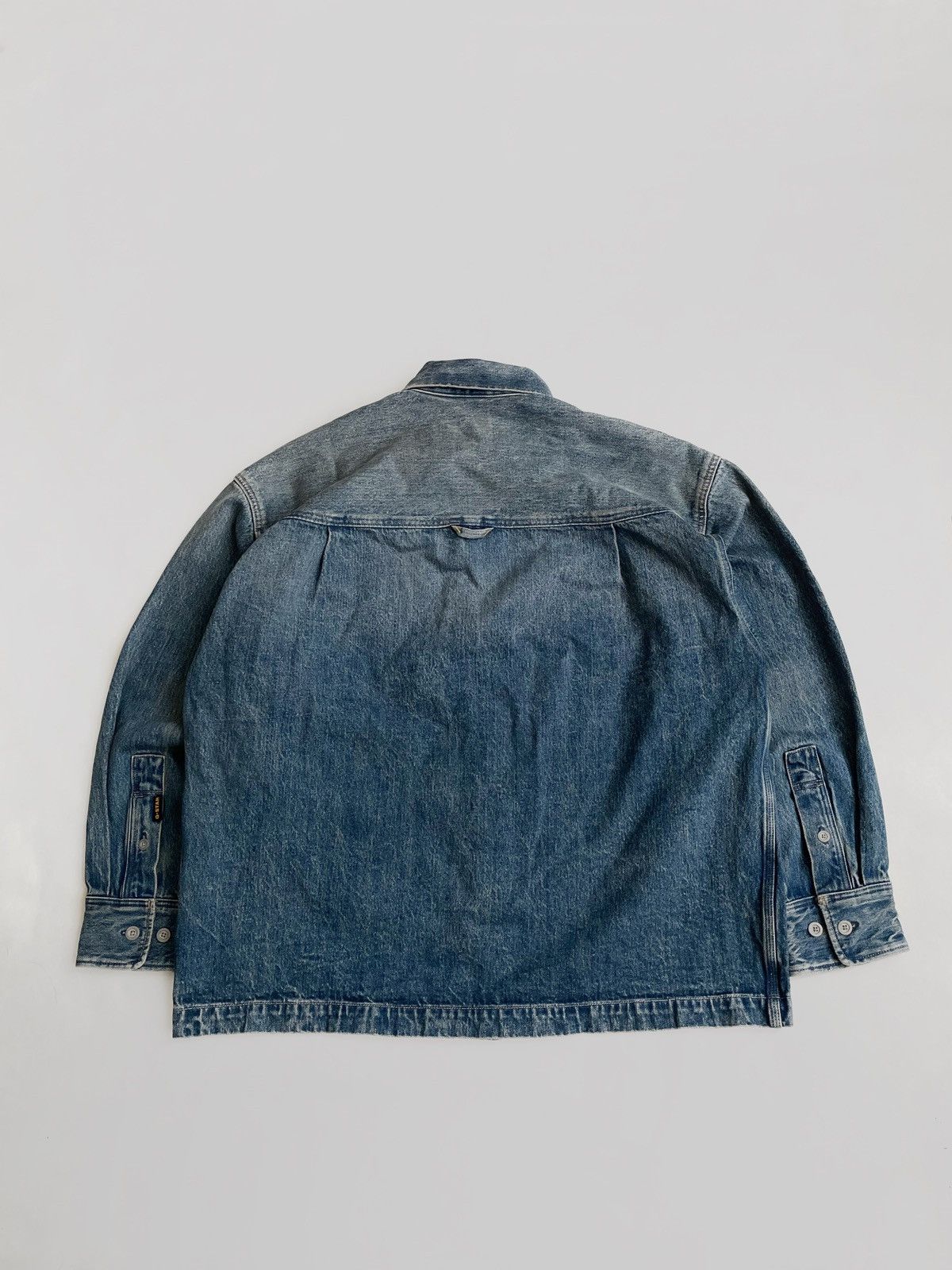 G-Star G Star Raw stonewashed denim overshirt Japanese style Size US M / EU 48-50 / 2 - 2 Thumbnail