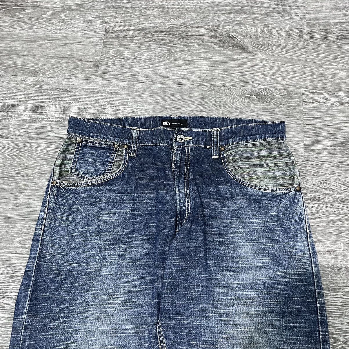 Japanese Brand CNCV Concave Attempt Weaving Denim Pant Size US 33 - 3 Thumbnail