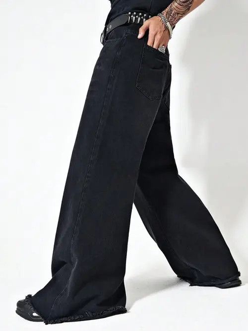 Jean Wide Leg Opium 90s Jeans Denim Size US 32 / EU 48 - 4 Thumbnail