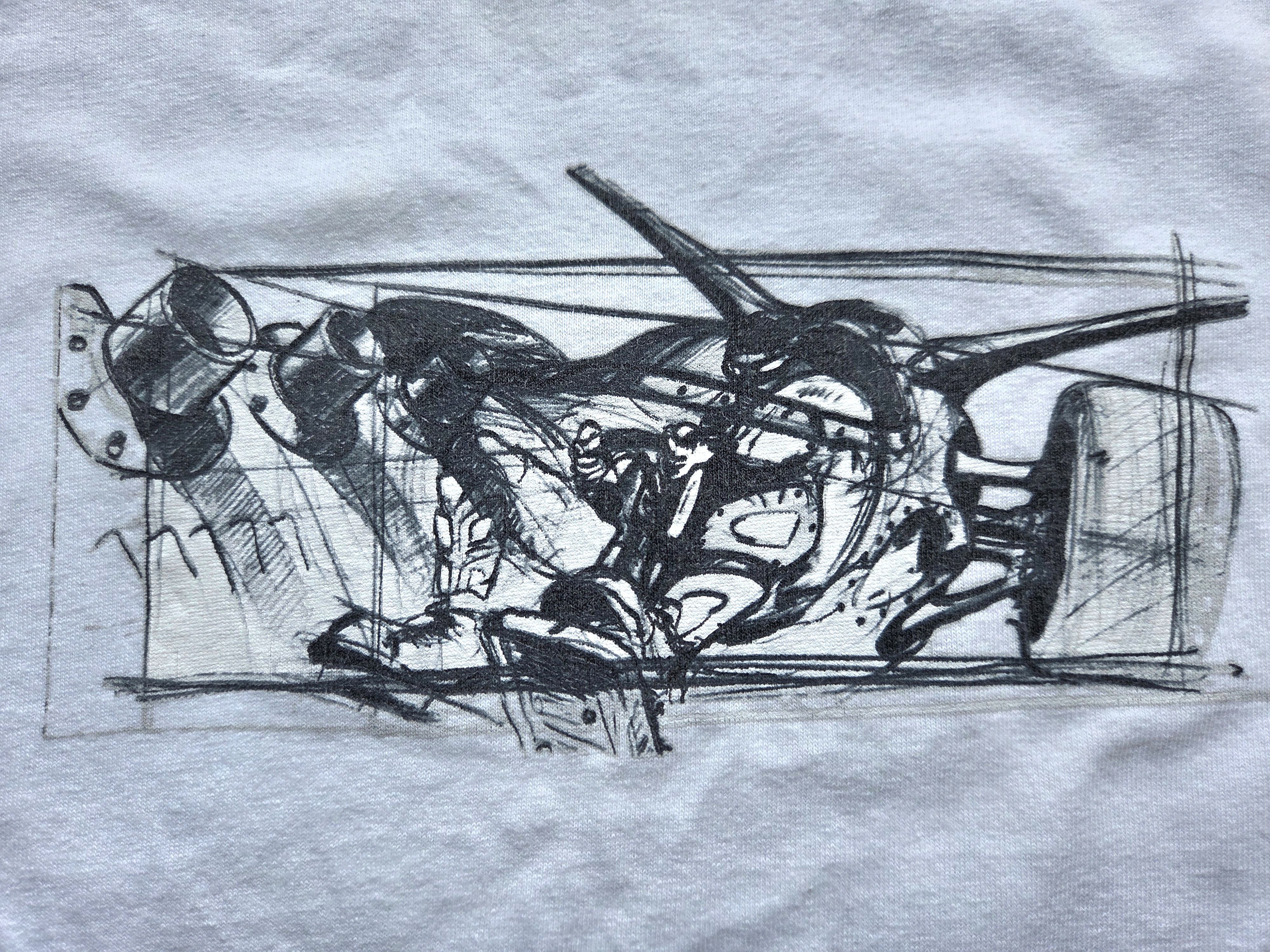 Oakley Vintage 90s Oakley USA Software Factory Pilot Graphic Shirt Size US M / EU 48-50 / 2 - 8 Thumbnail